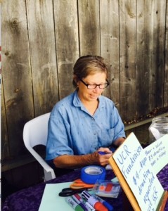 Diana Bohn at UCR Garden Party/Fundraiser August 9, 2015 