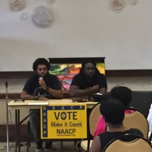 Black Lives Matter members speak at NAACP event on race, equity and gentrification. Over 200 people attended. KPFA did not cover the story. 